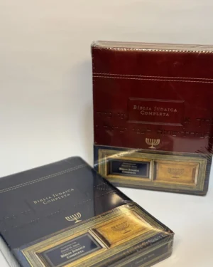 Bíblia Judaica Completa Tanakh e B’rit Hadashah Capa Luxo