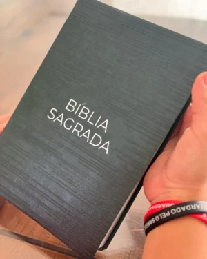 Bíblia NVT Letra Gigante Capa Dura Verde Luxo Fácil Leitura