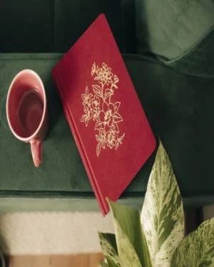 Bíblia Bible Journaling NVI Capa Dura Vinho com Anotações