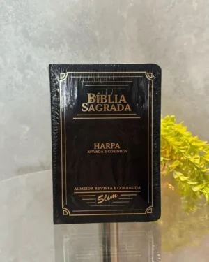 Bíblia Sagrada Slim ARC com Harpa | Almeida Revista e Corrigida Portátil