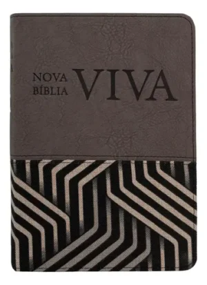 Nova Bíblia Viva Plena Letra Extra Grande Bibcolor Grafite